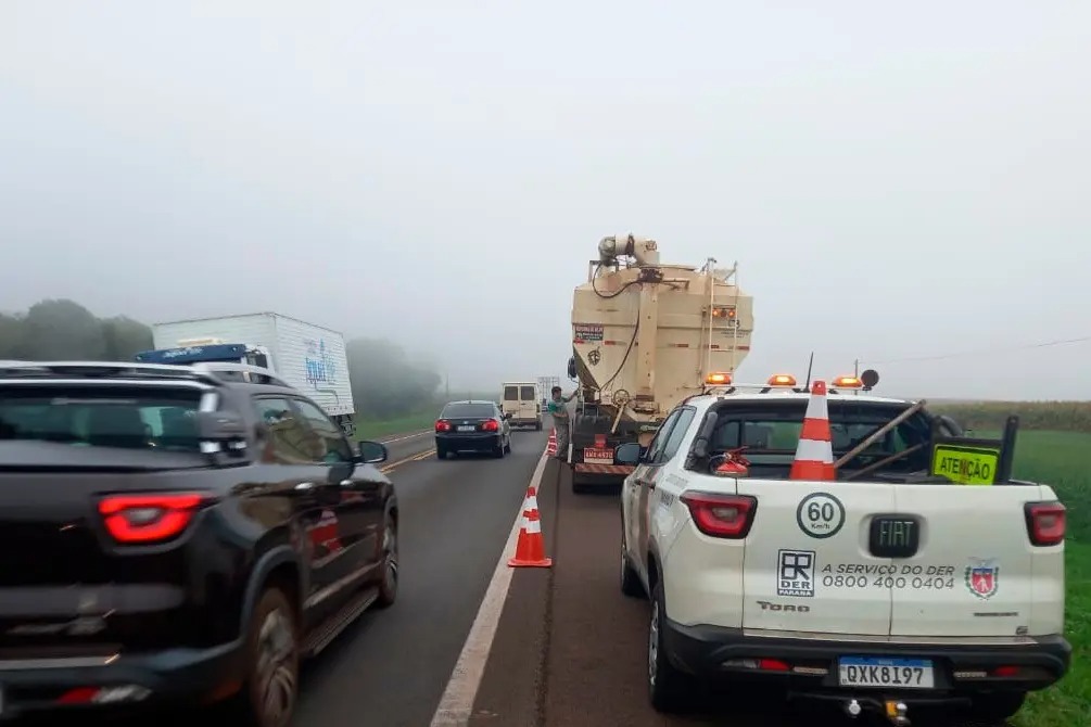 BR-277 concentra mais da metade dos atendimentos em rodovias do Paraná